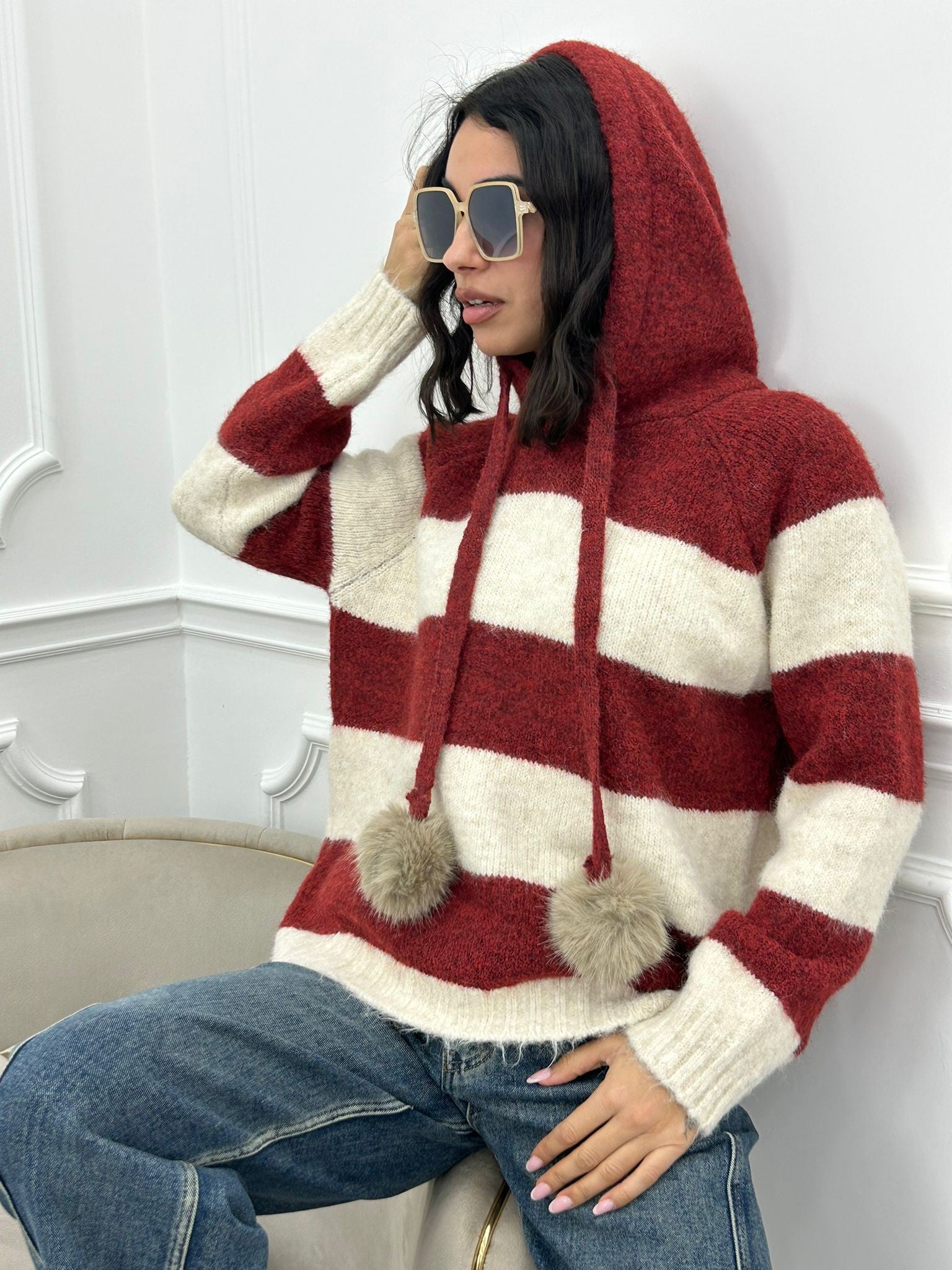 MAGLIONE TREND STRIPE NEW AI26