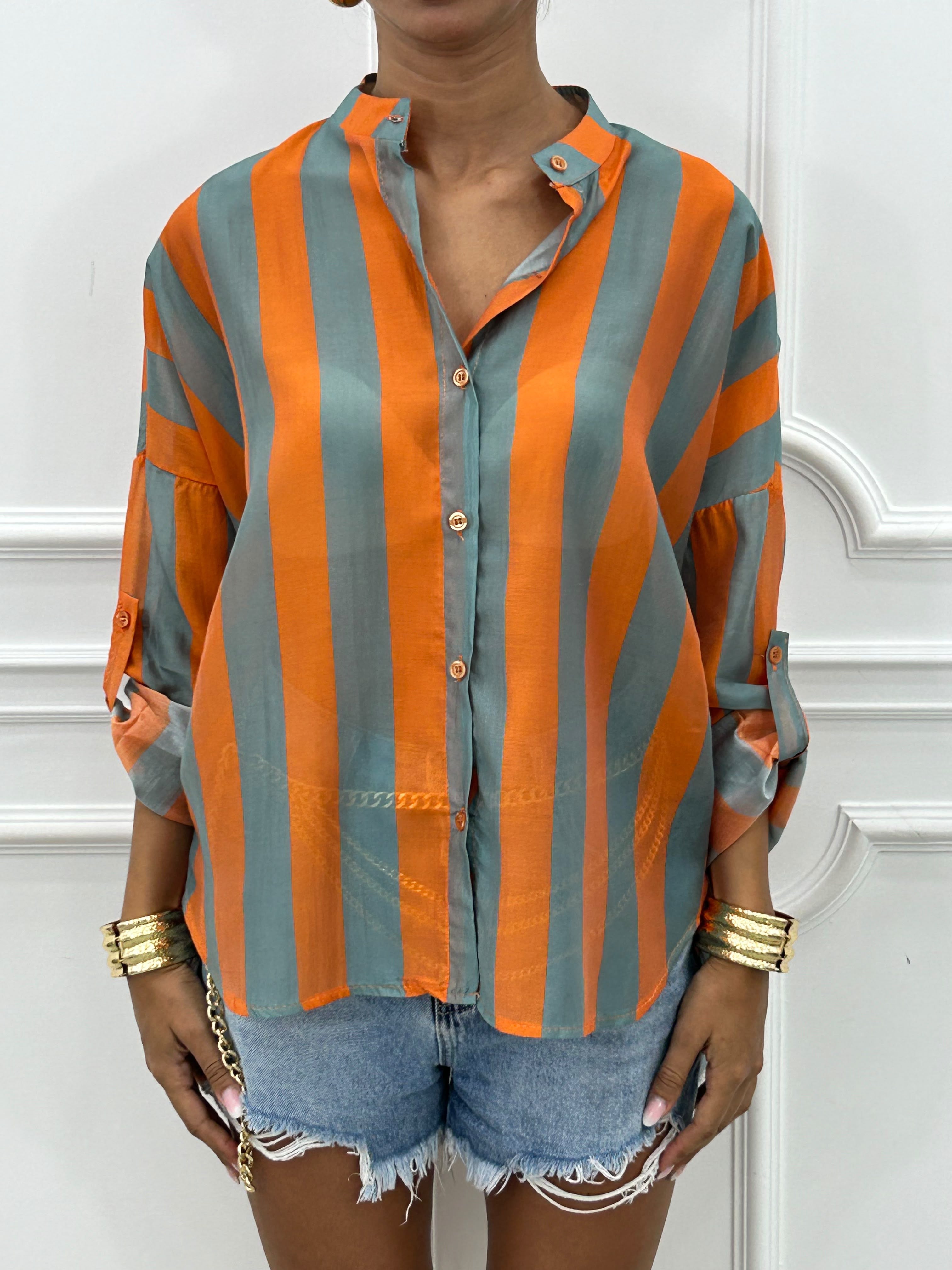 CAMICIA RIGHE NEW PE/26