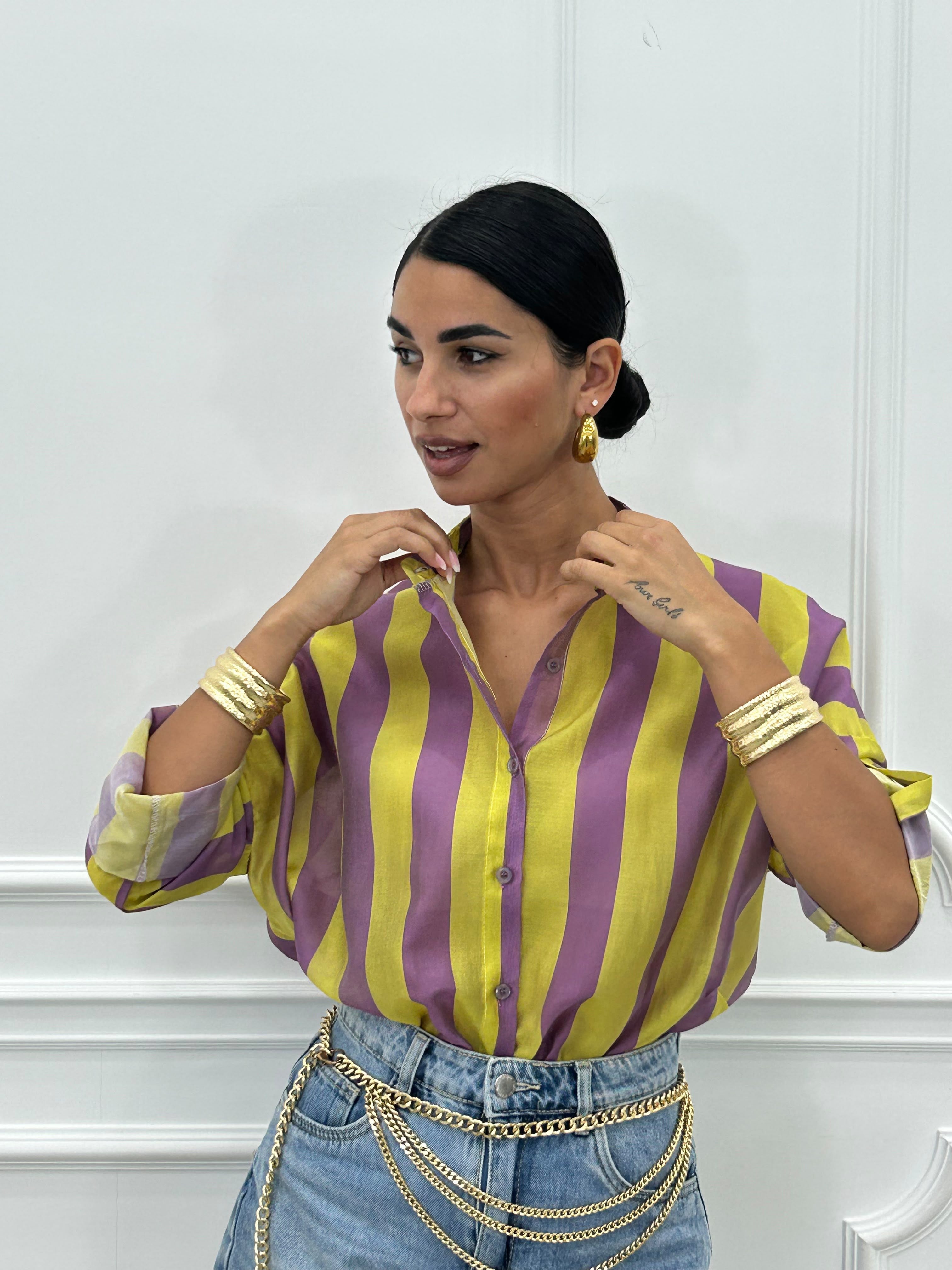 CAMICIA RIGHE NEW PE/26