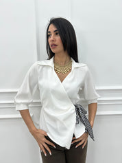 BLUSA INCROCIATA NEWPE/26