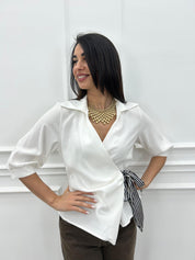 BLUSA INCROCIATA NEWPE/26