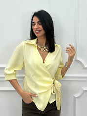 BLUSA INCROCIATA NEWPE/26