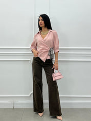 BLUSA INCROCIATA NEWPE/26