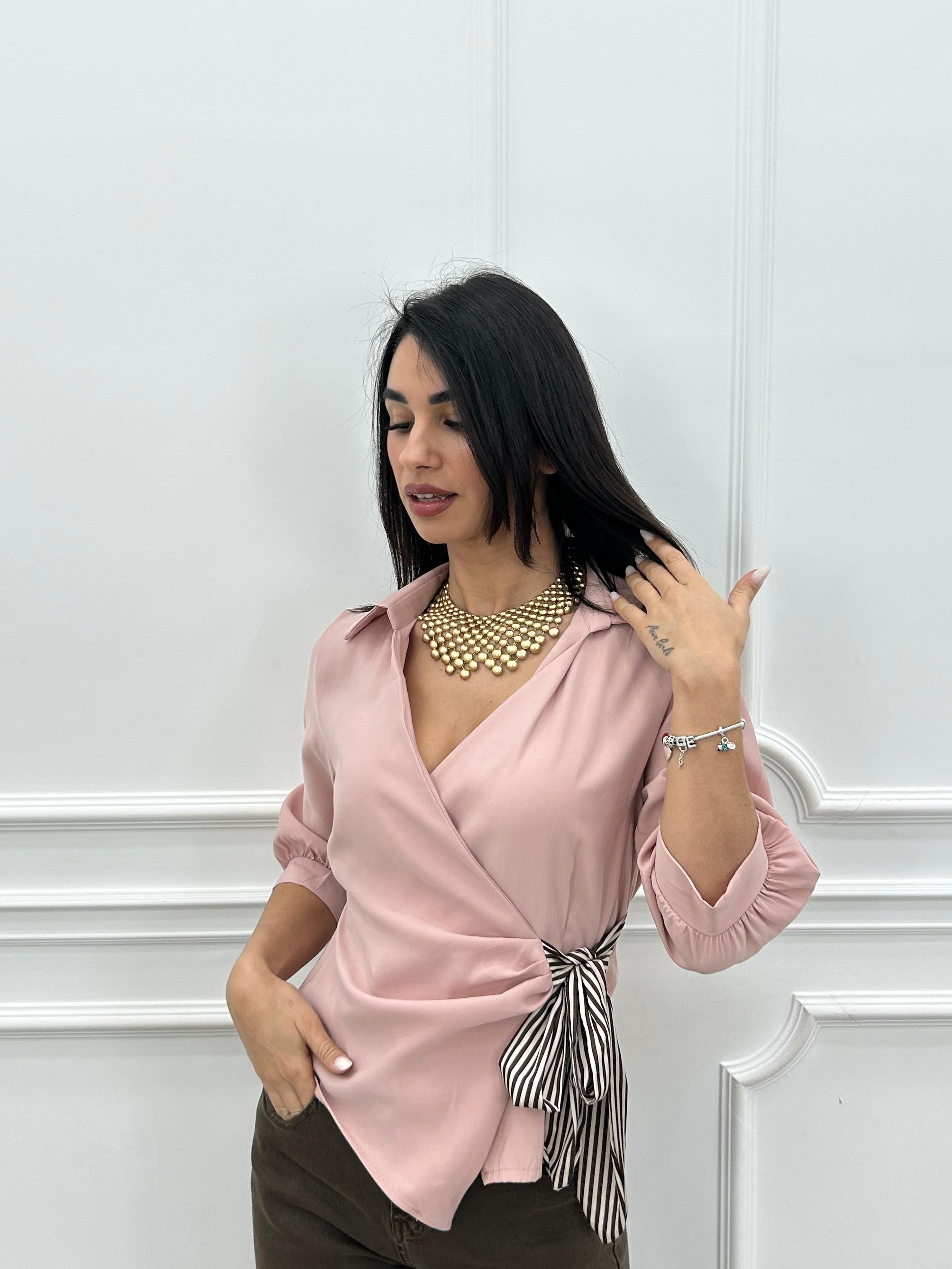 BLUSA INCROCIATA NEWPE/26