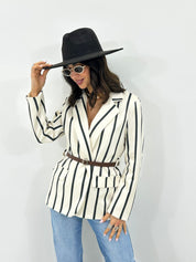 GIACCA VELVET LINES NEW P/E26