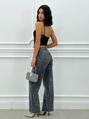 JEANS LEOPARD GREY NEW AI26