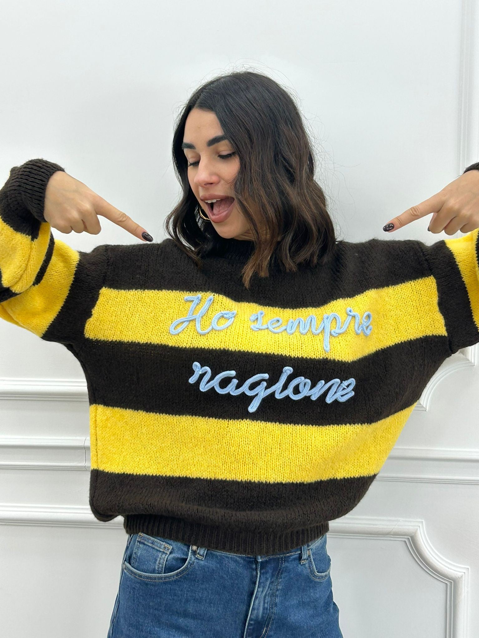 MAGLIONE "HO SEMPRE RAGIONE"  NEW AI26