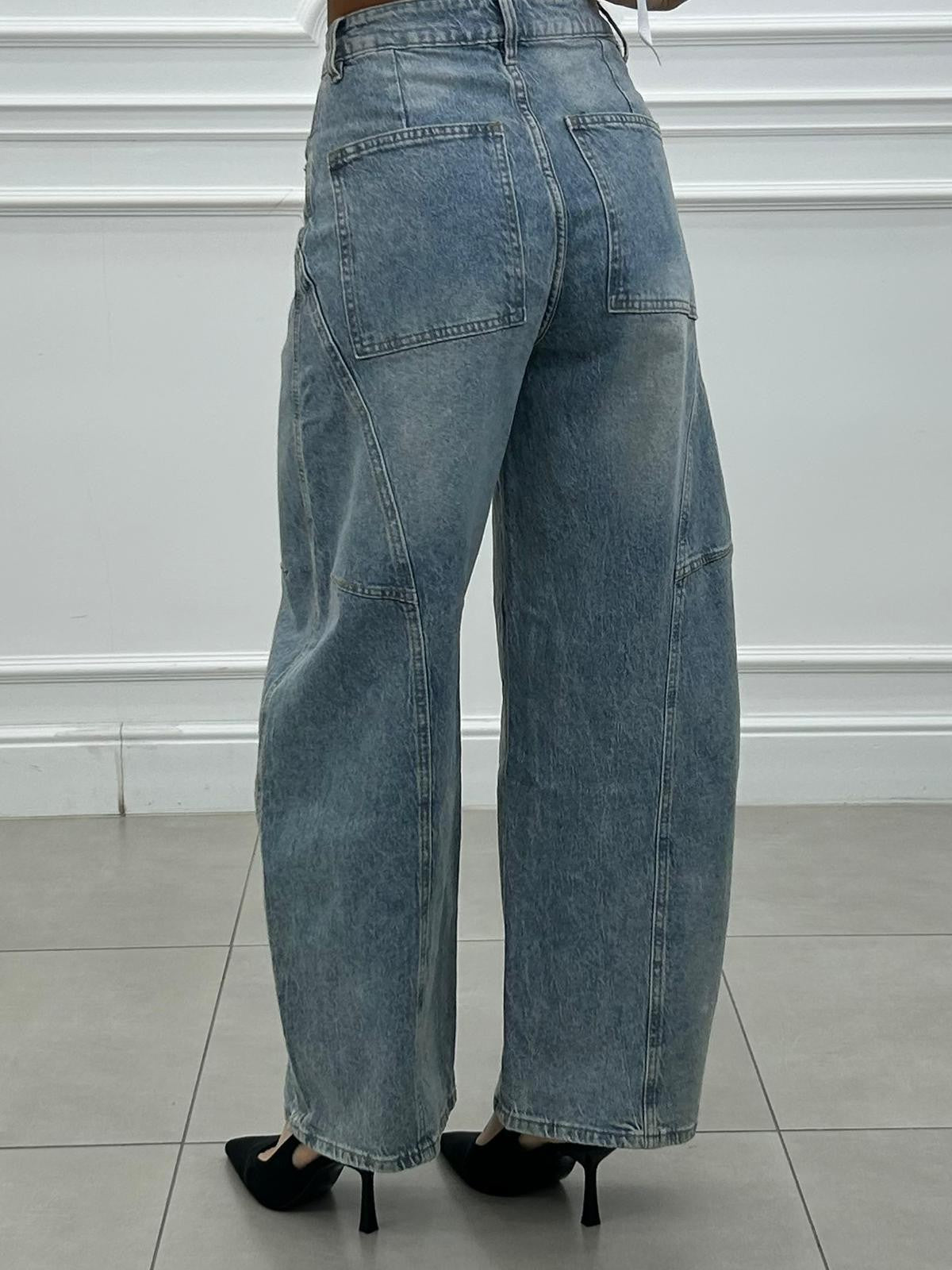 JEANS HIGH WAIST NEW PE/26