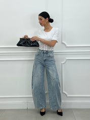 JEANS HIGH WAIST NEW PE/26