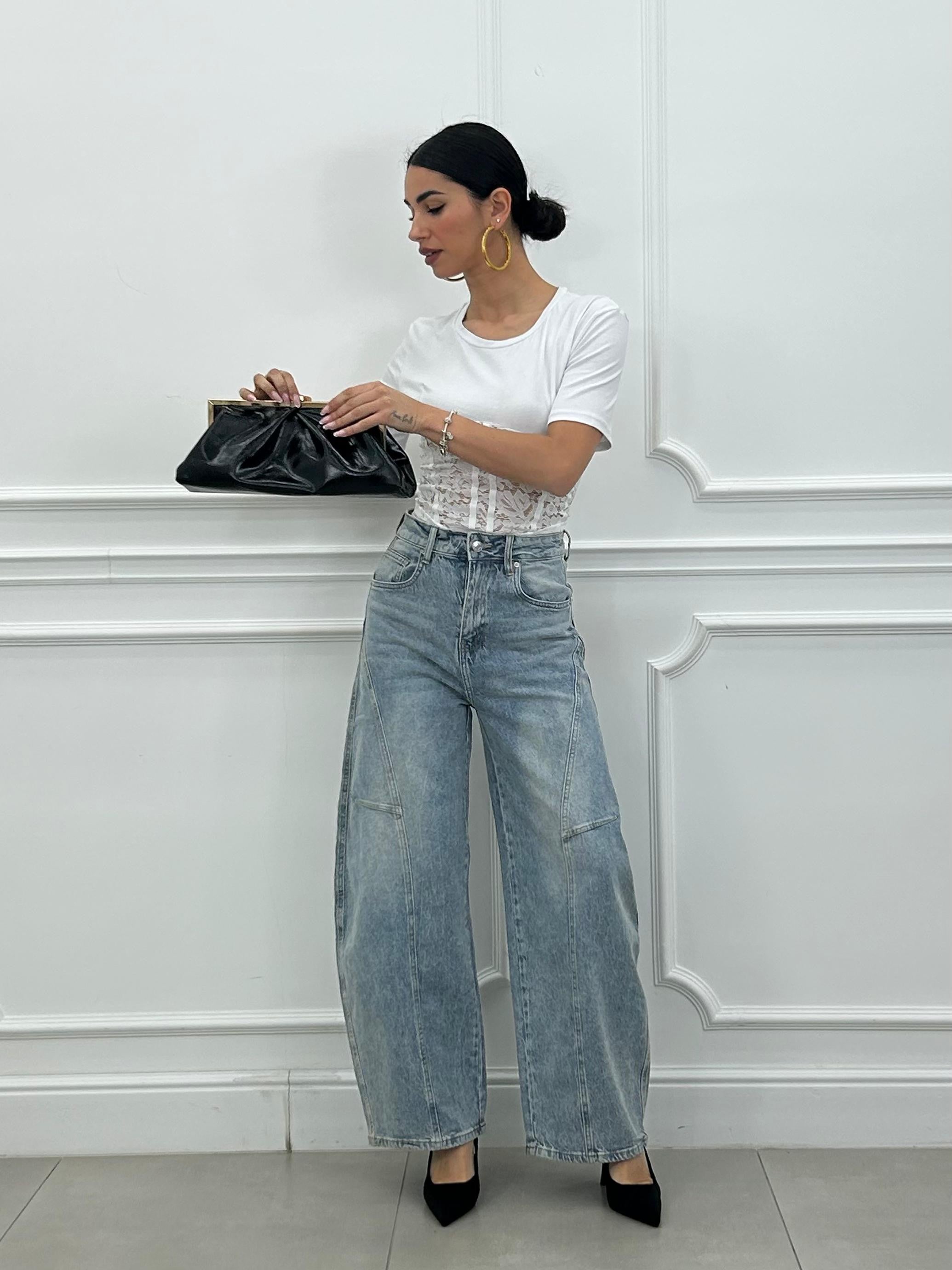 JEANS HIGH WAIST NEW PE/26