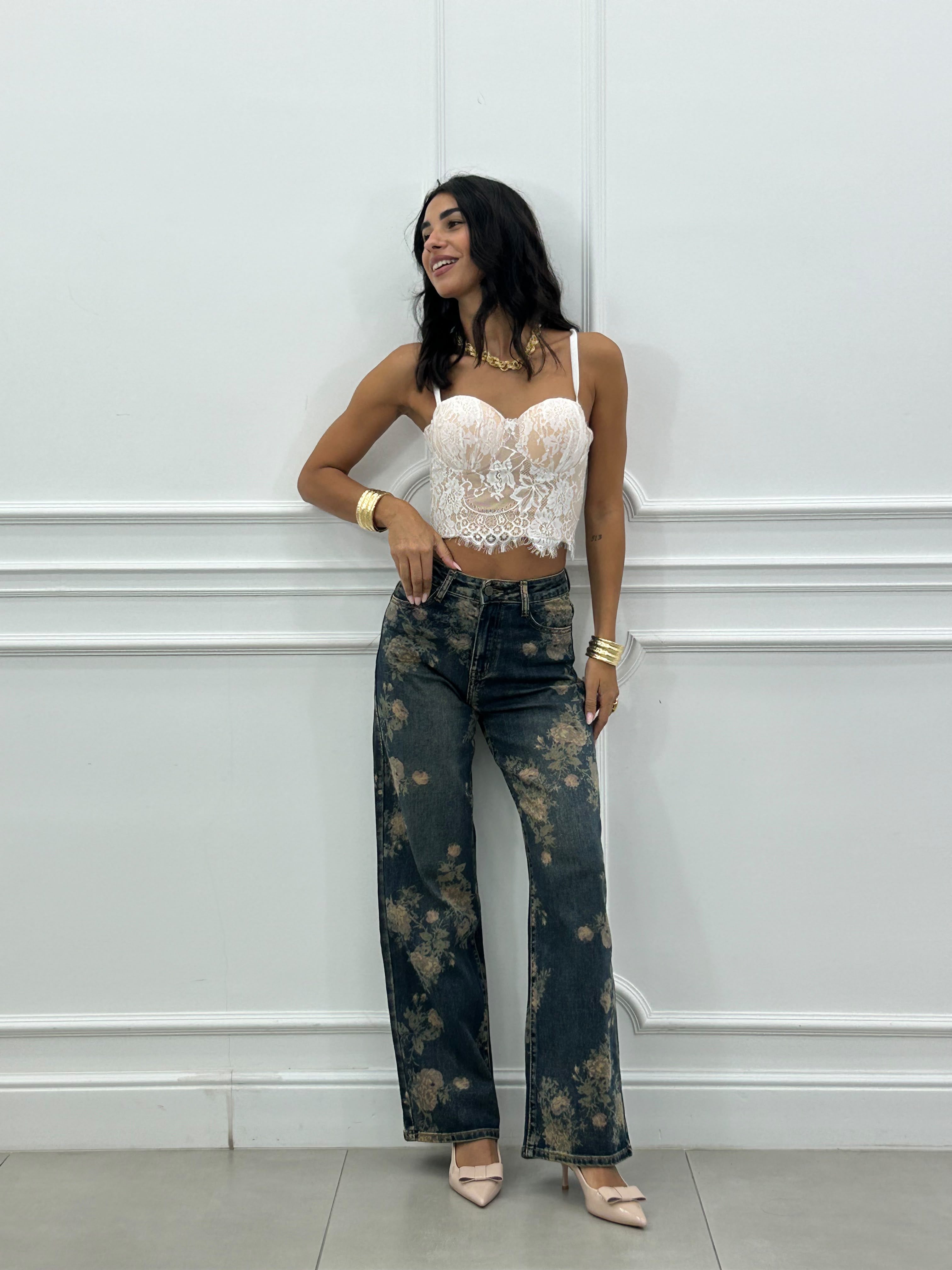 JEANS FLOWER NEW AI/27