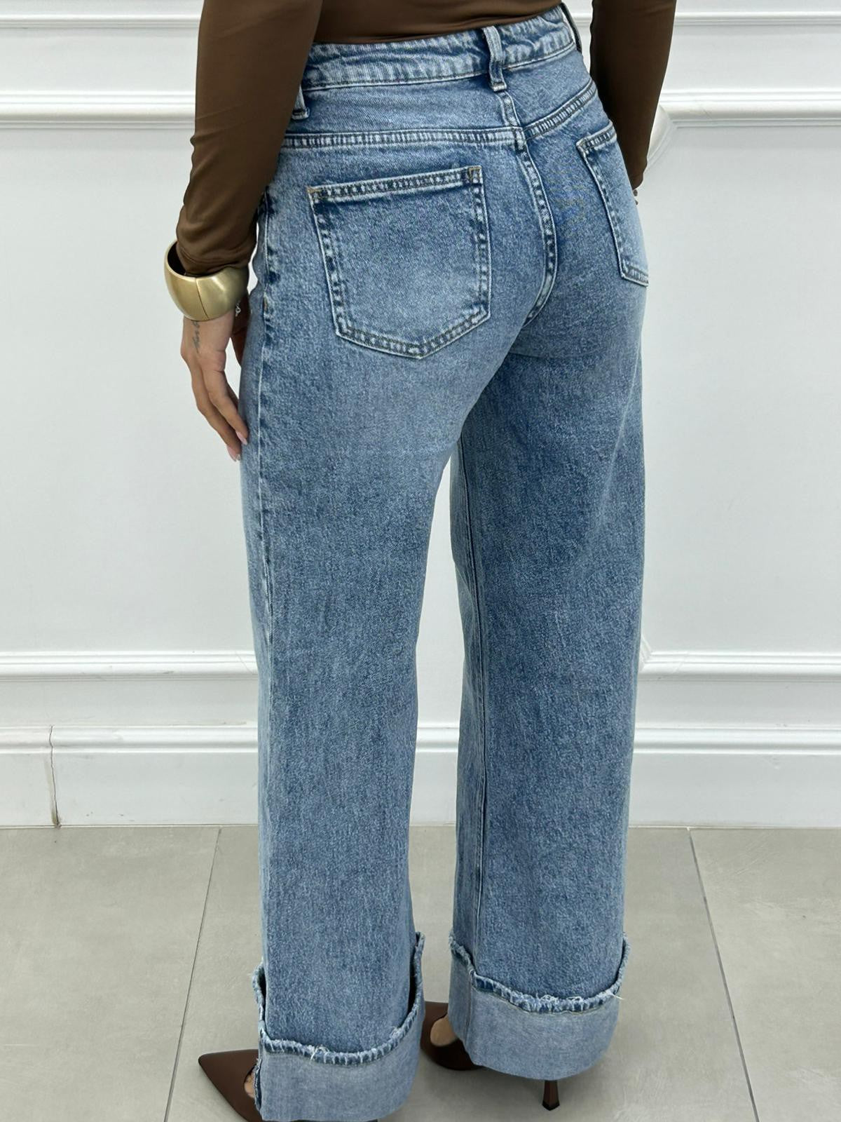 JEANS CUFFED NEW AI26