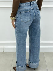 JEANS CUFFED NEW AI26