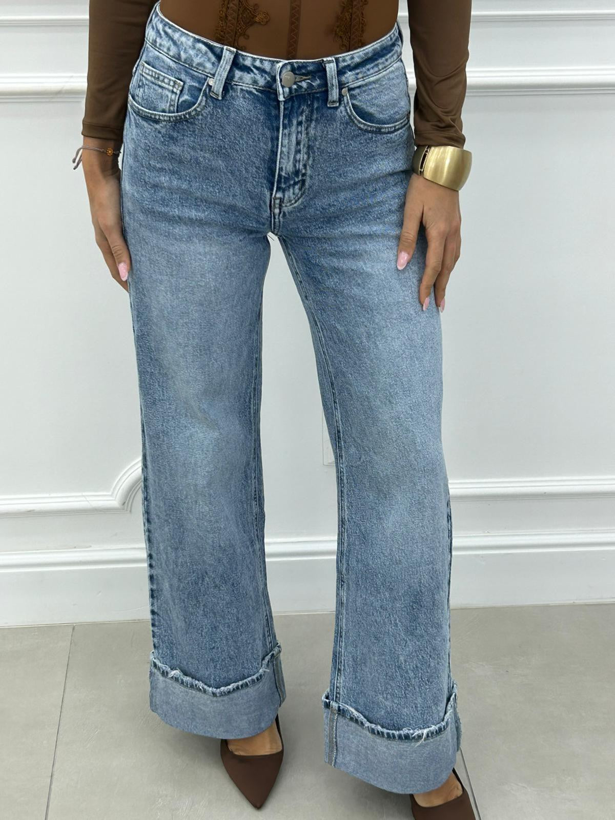 JEANS CUFFED NEW AI26