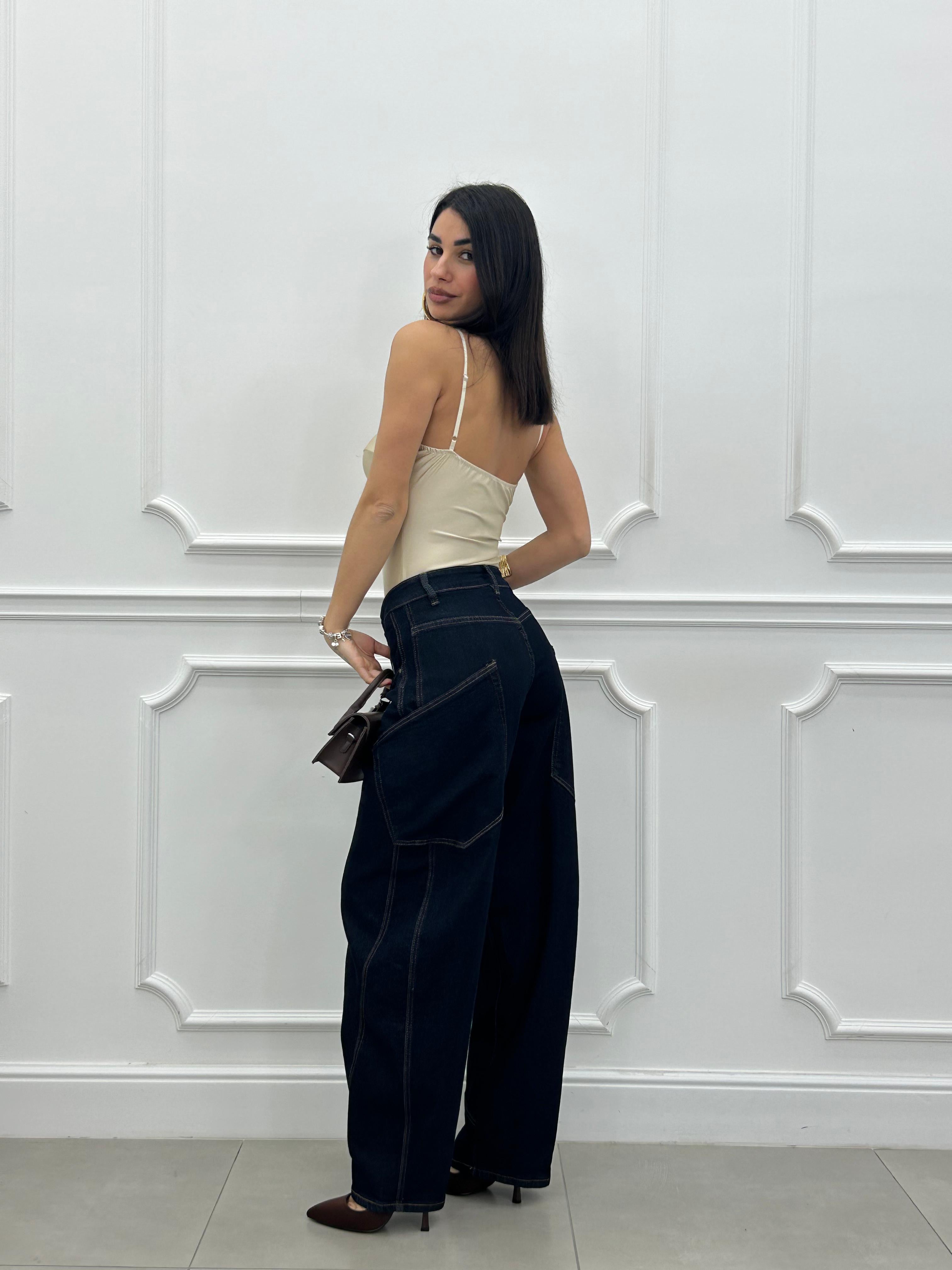 JEANS DARK BLUE TASCONI NEW PE/26