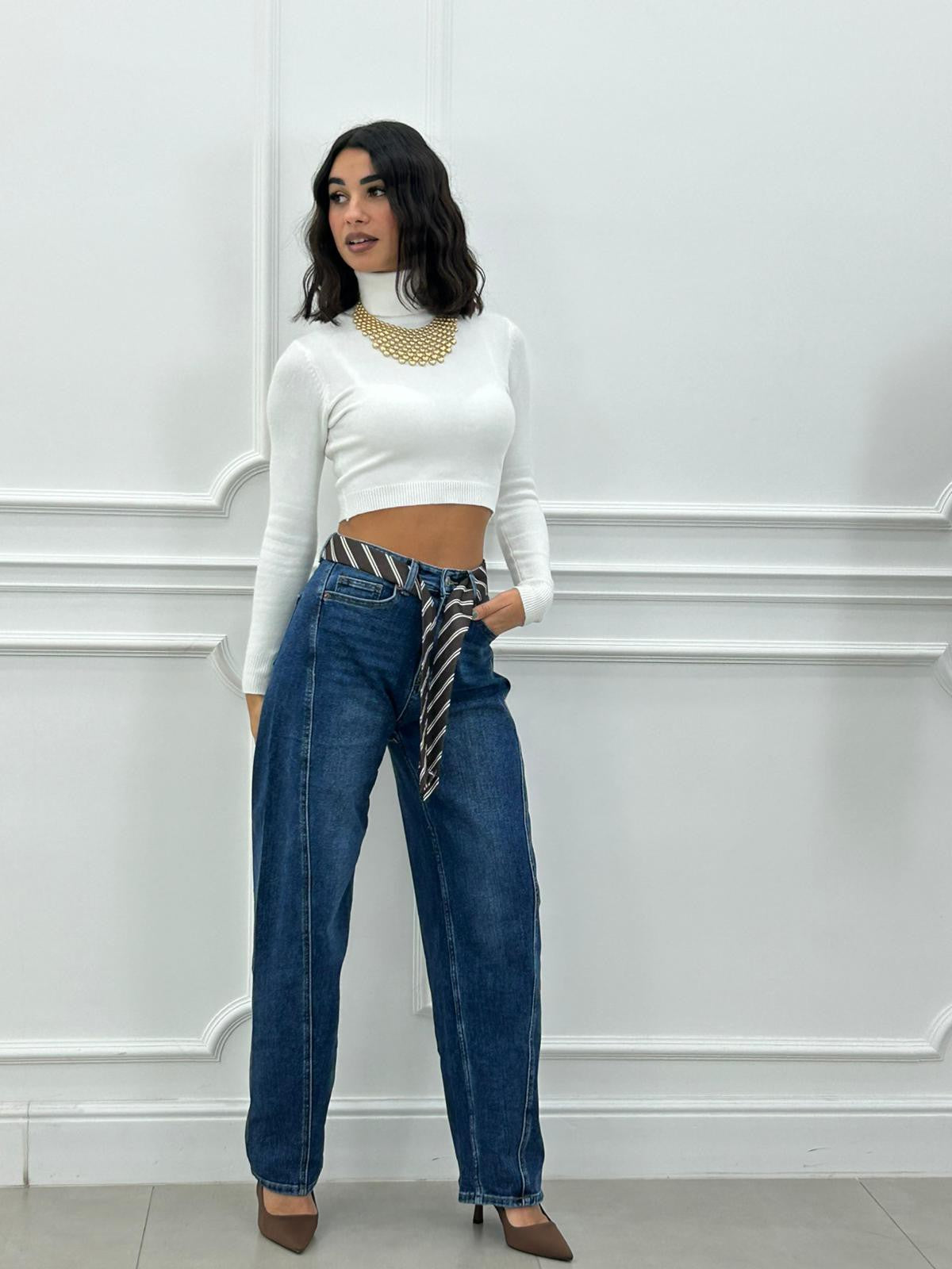 JEANS WRAP BELT NEW AI26