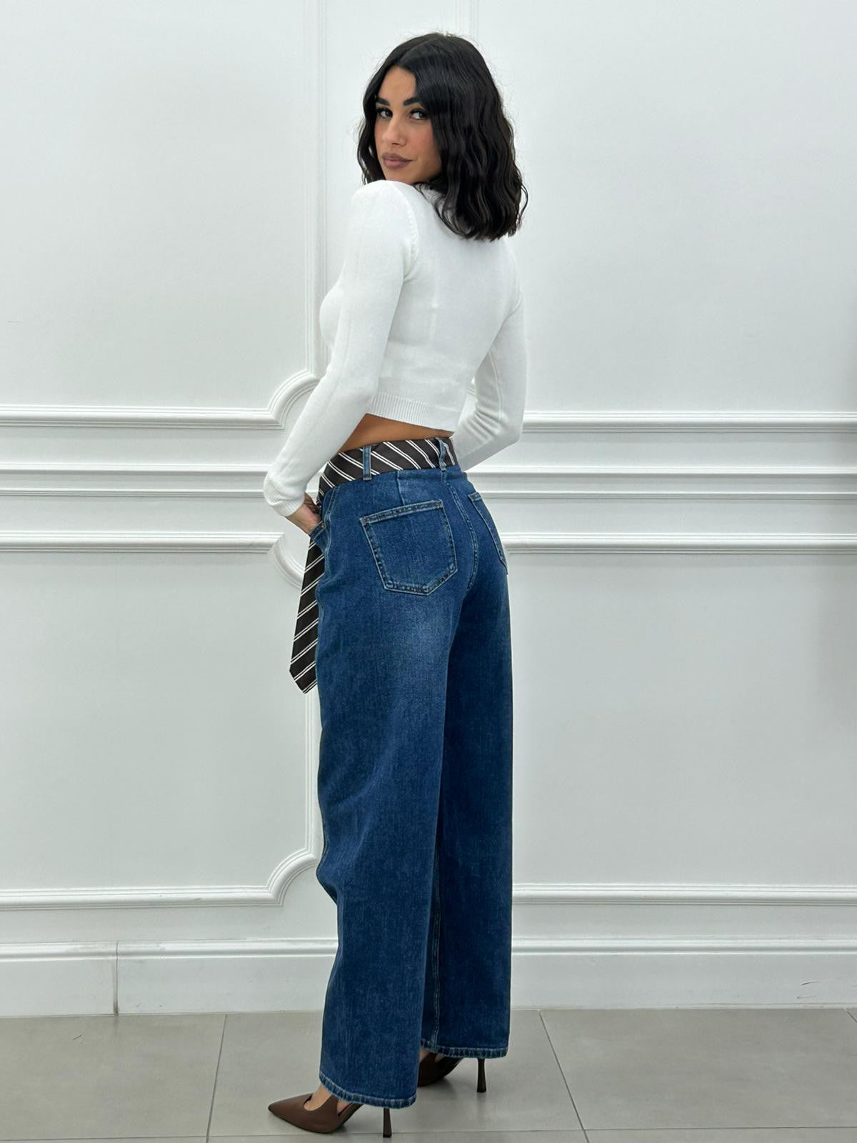JEANS WRAP BELT NEW AI26