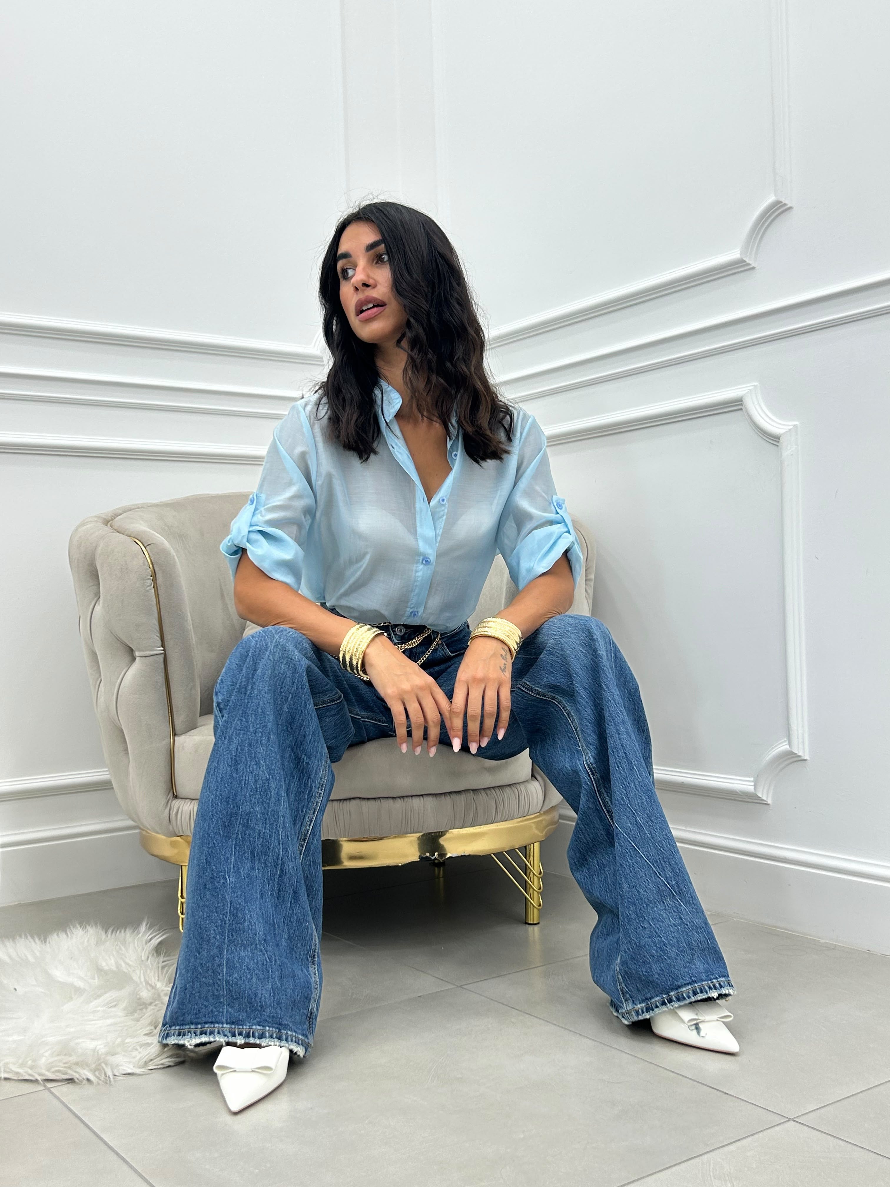 JEANS WIDE LEG NEW AI/27