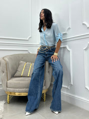 JEANS WIDE LEG NEW AI/27