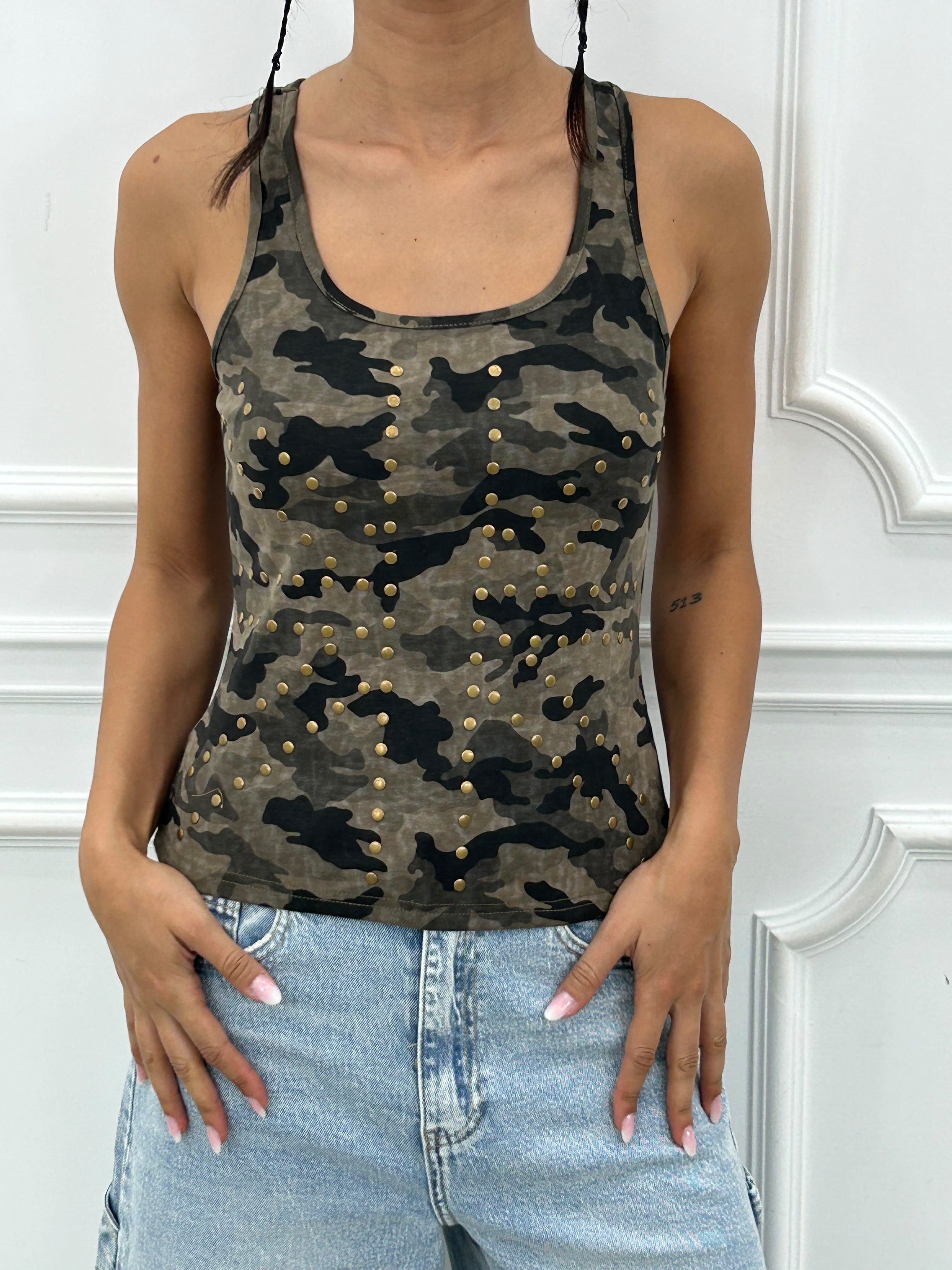 CANOTTA CAMOUFLAGE NEW PE/26