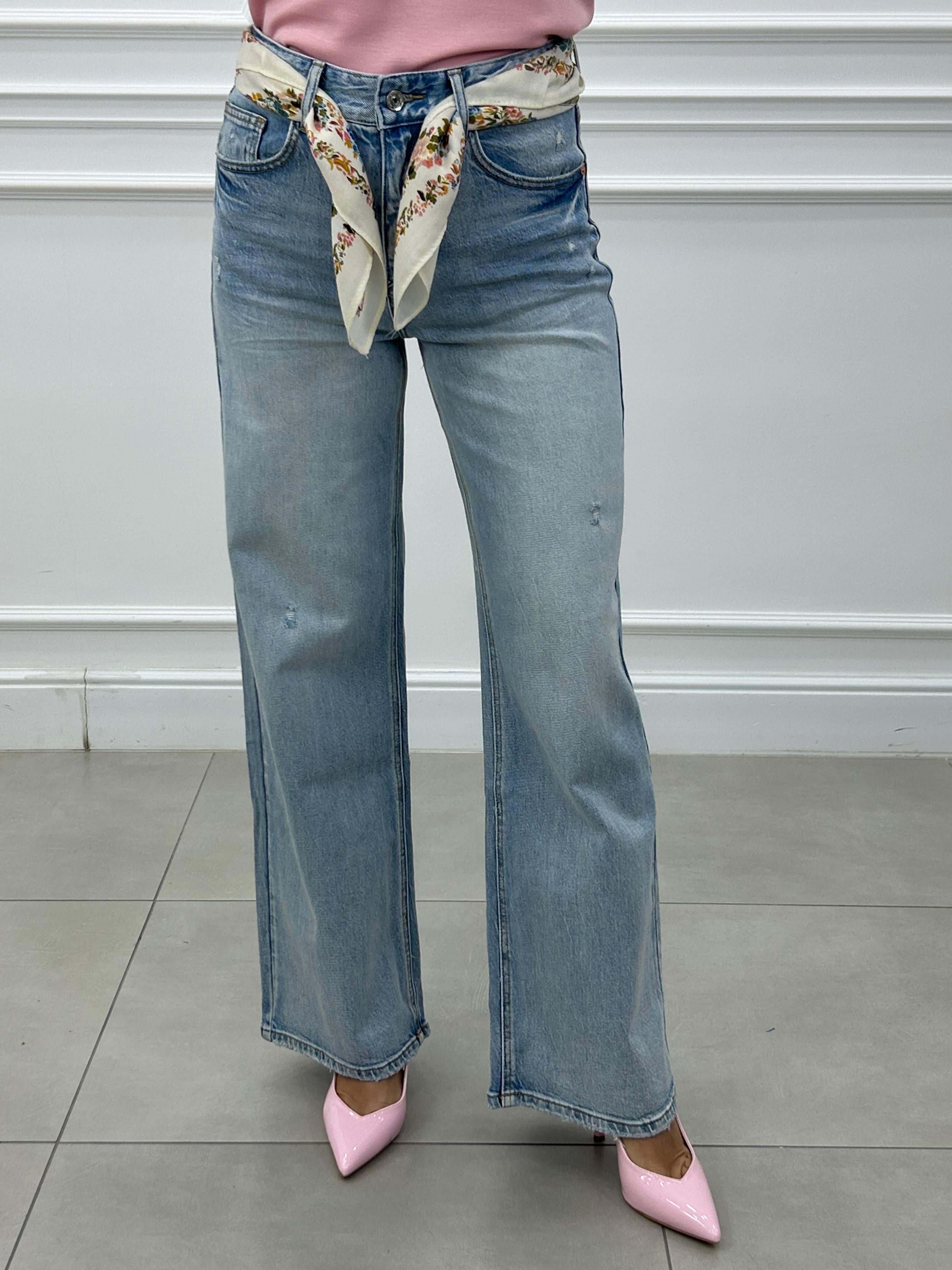 DENIM FOULARD NEW PE/26