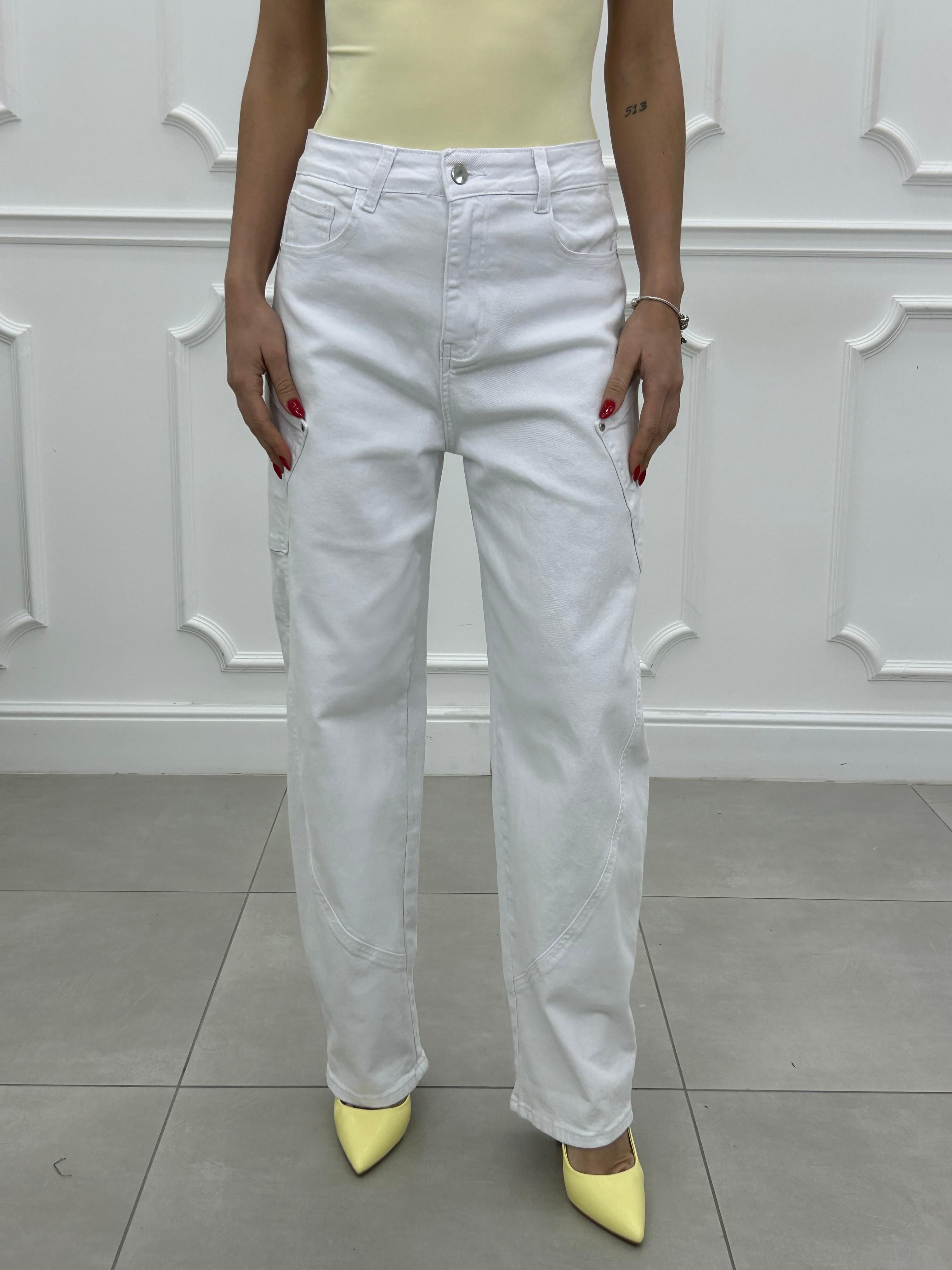 JEANS WHITE NEW PE/26