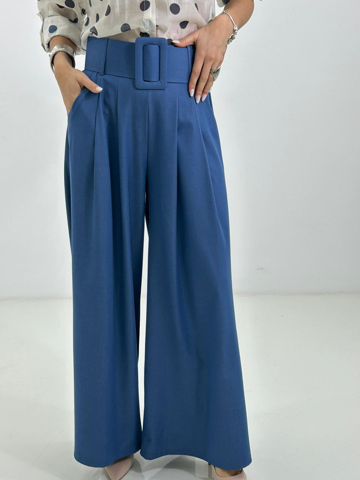 PANTALONE DENIM BELT NEW P/E26