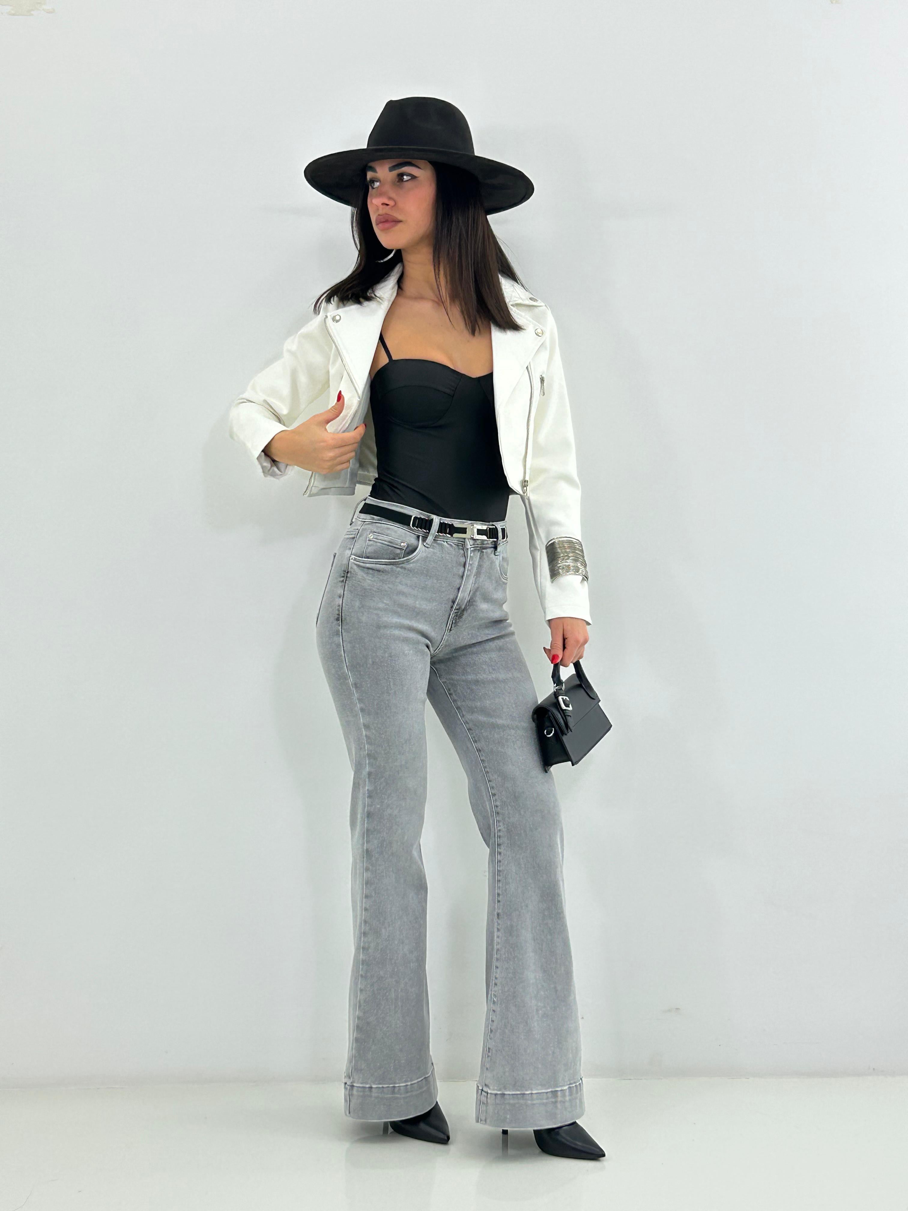 JEANS PUSH GRAY NEW PE/26