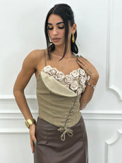 CORSETTO FLOWER NEW AI26