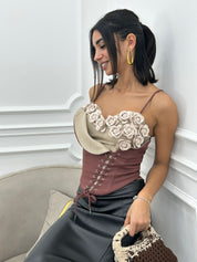 CORSETTO FLOWER NEW AI26