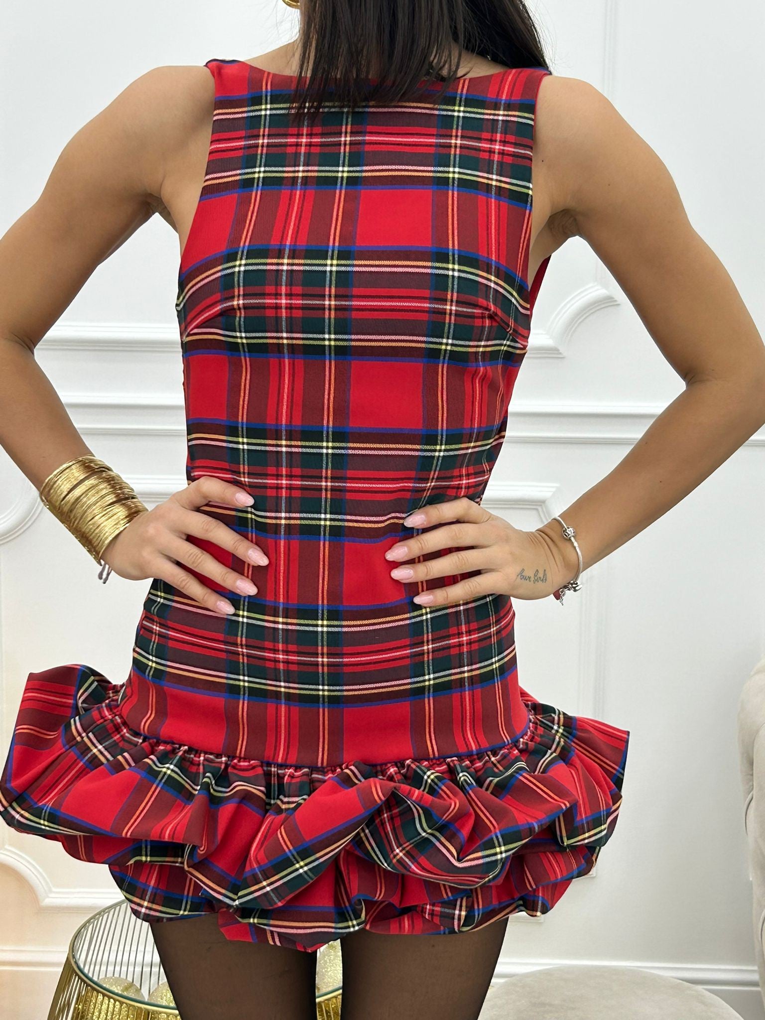 DRESS TARTAN CHIC NEW AI26