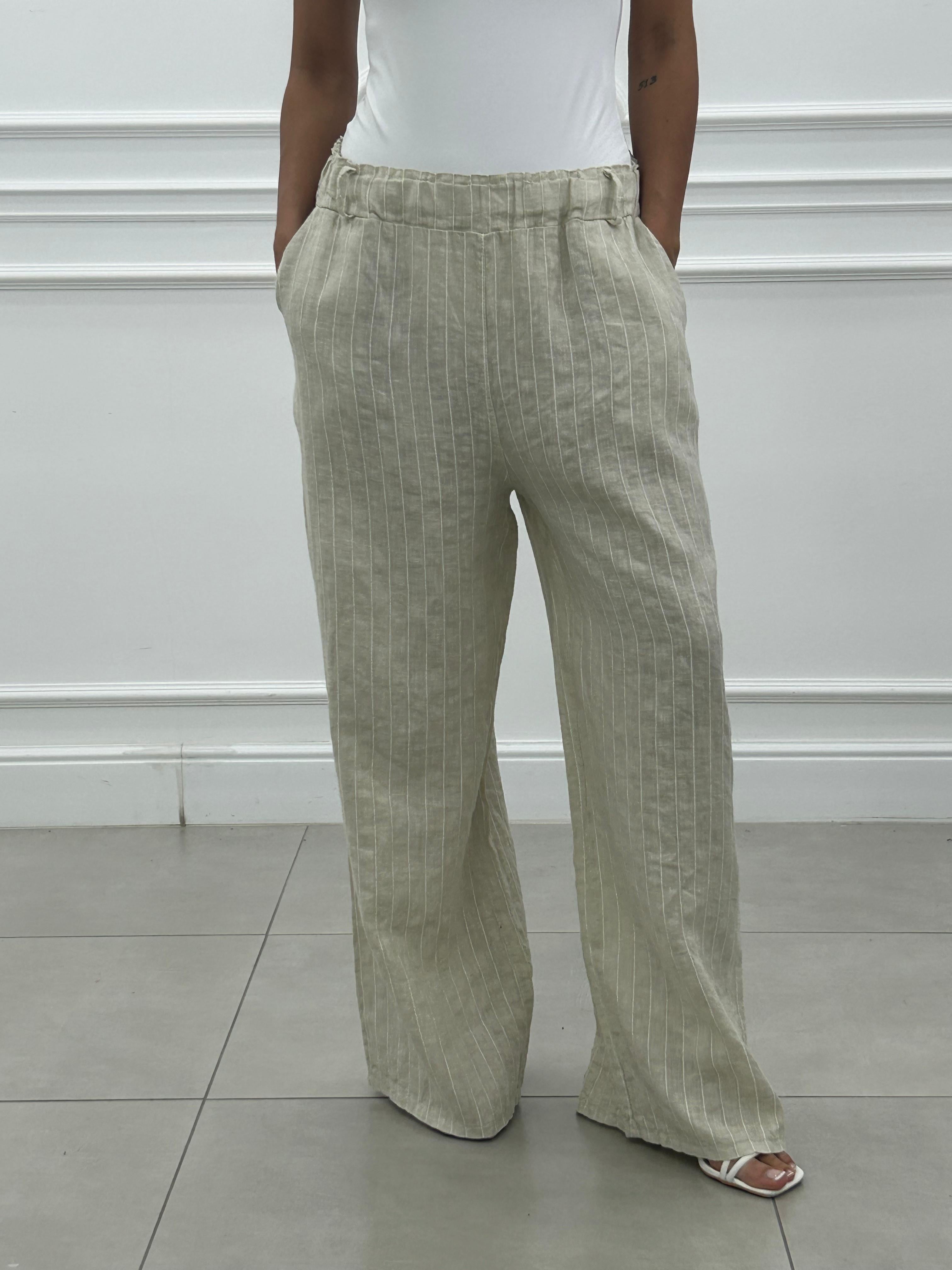 COORDINATO LINEN STRIPES NEW PE/26