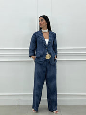 COORDINATO LINEN STRIPES NEW PE/26