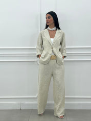 COORDINATO LINEN STRIPE NEW PE/26