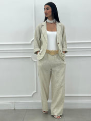 COORDINATO LINEN STRIPE NEW PE/26