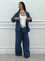 COORDINATO LINEN STRIPE NEW PE/26