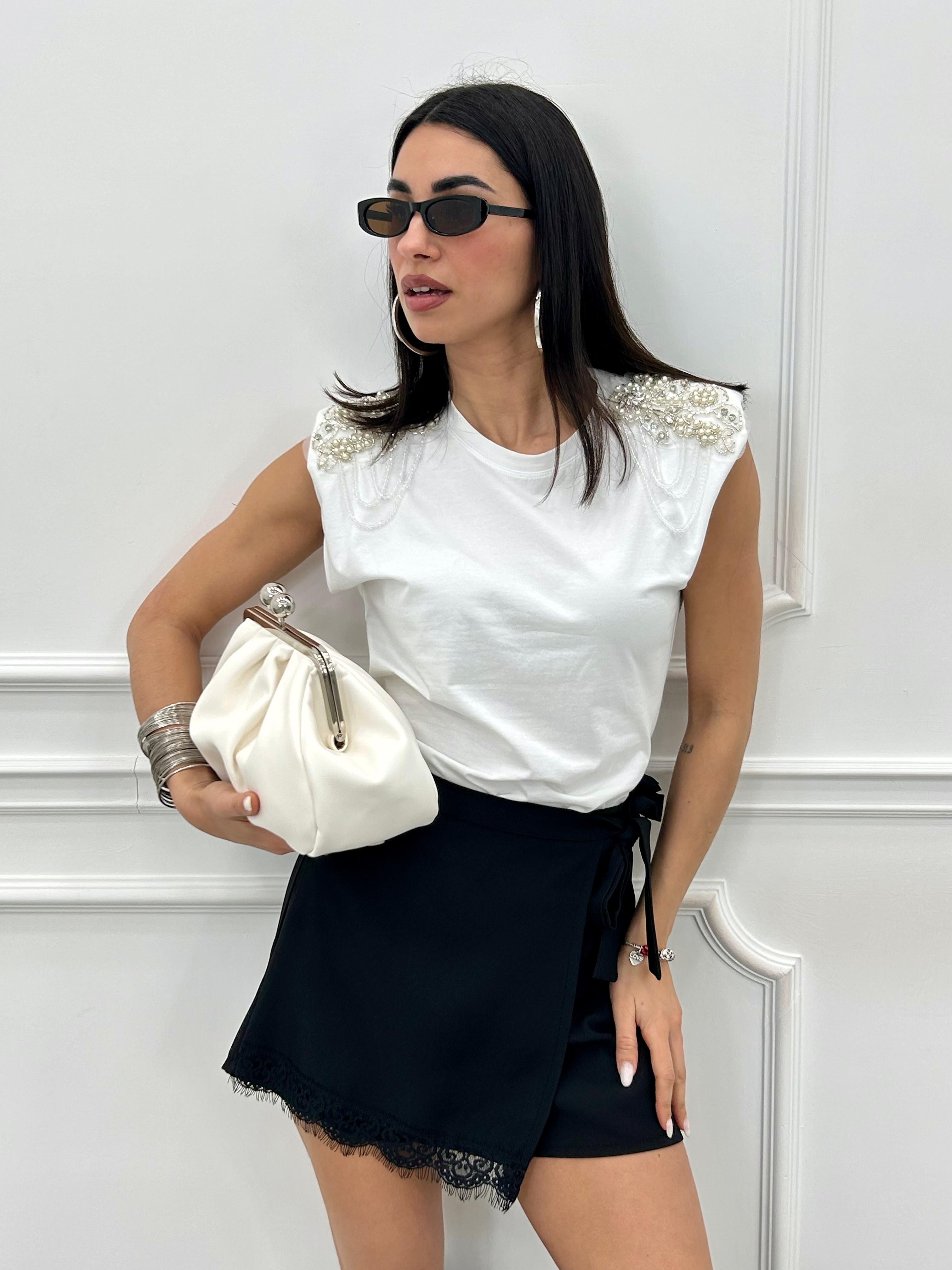 PANTAGONNA OVERLAY SKORT NEW PE/26