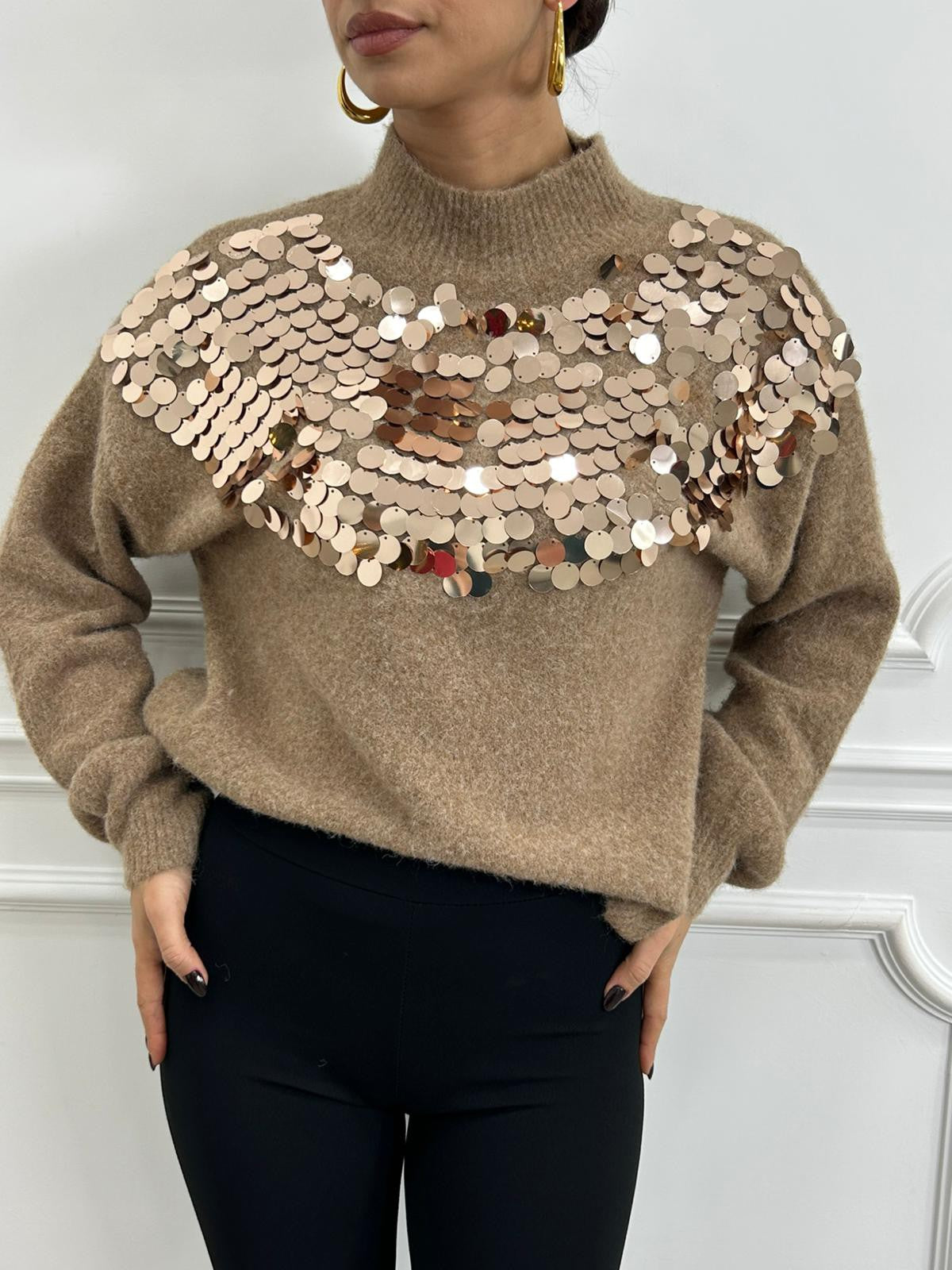 MAGLIONE PAILLETTES NEW AI26