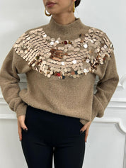 MAGLIONE PAILLETTES NEW AI26