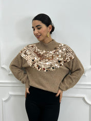 MAGLIONE PAILLETTES NEW AI26