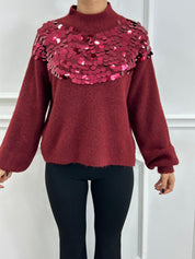 MAGLIONE PAILLETTES NEW AI26