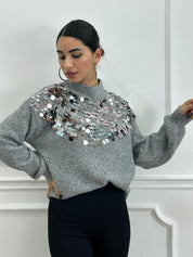 MAGLIONE PAILLETTES NEW AI26
