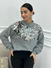 MAGLIONE PAILLETTES NEW AI26