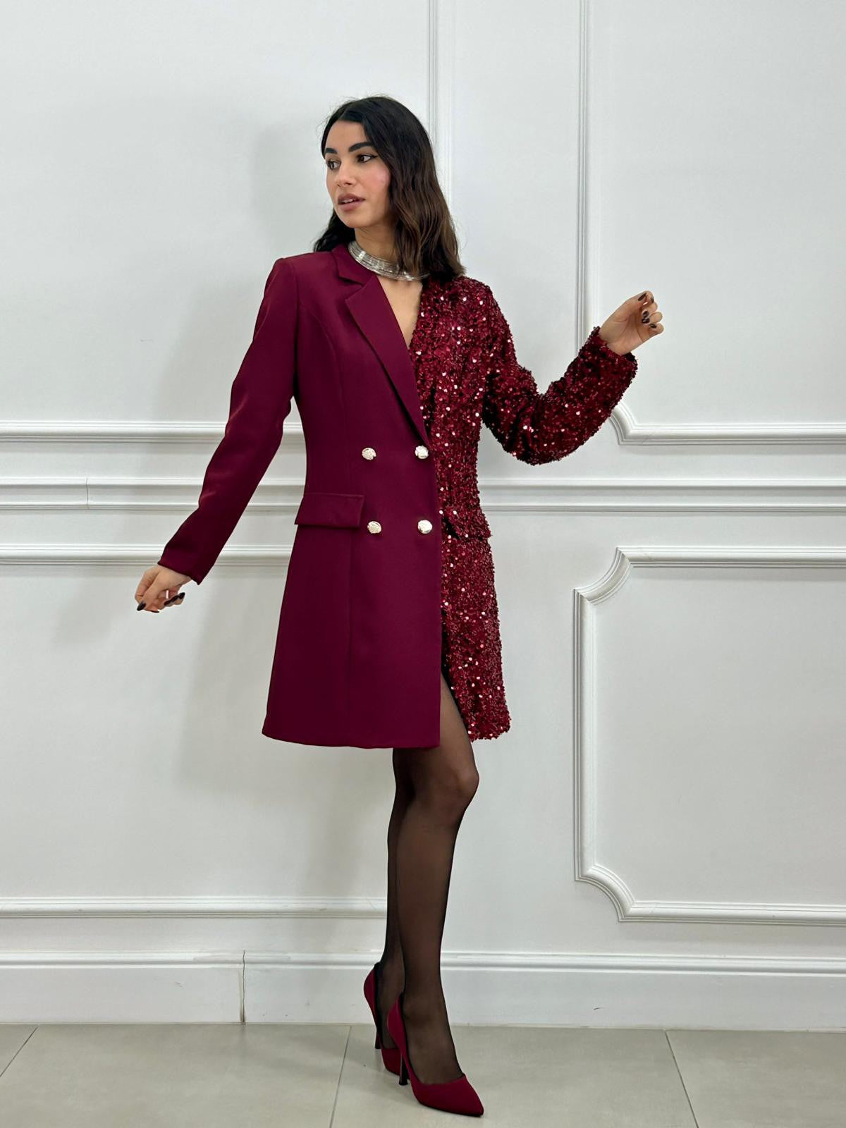 DRESS GIACCA SHIMMER NEW AI26