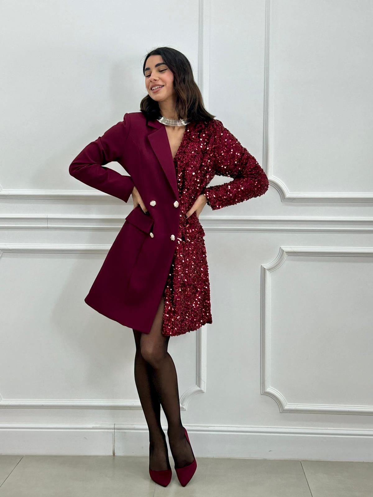 DRESS GIACCA SHIMMER NEW AI26