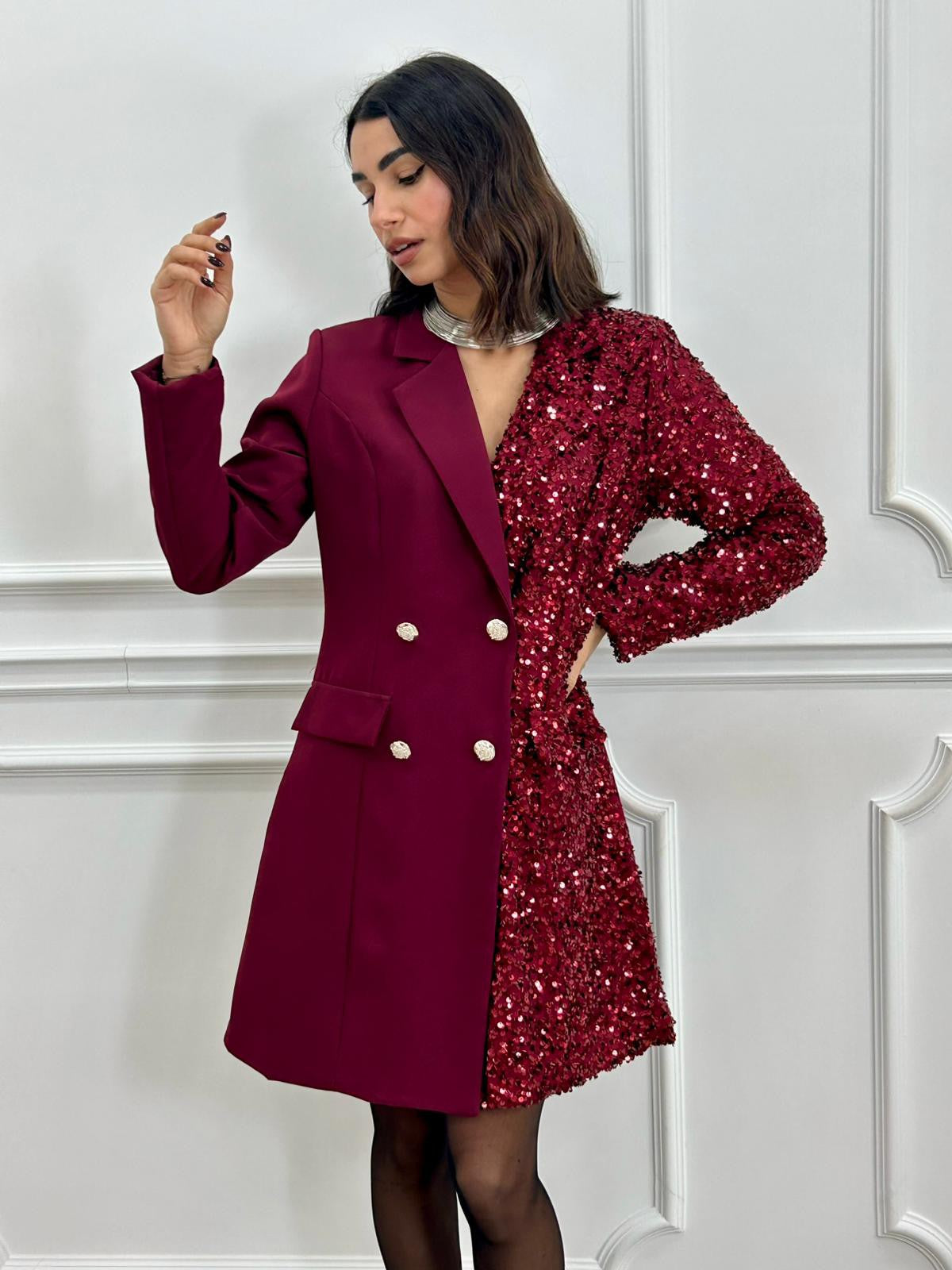 DRESS GIACCA SHIMMER NEW AI26