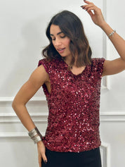 MAGLIA PAILLETTES NEW AI26