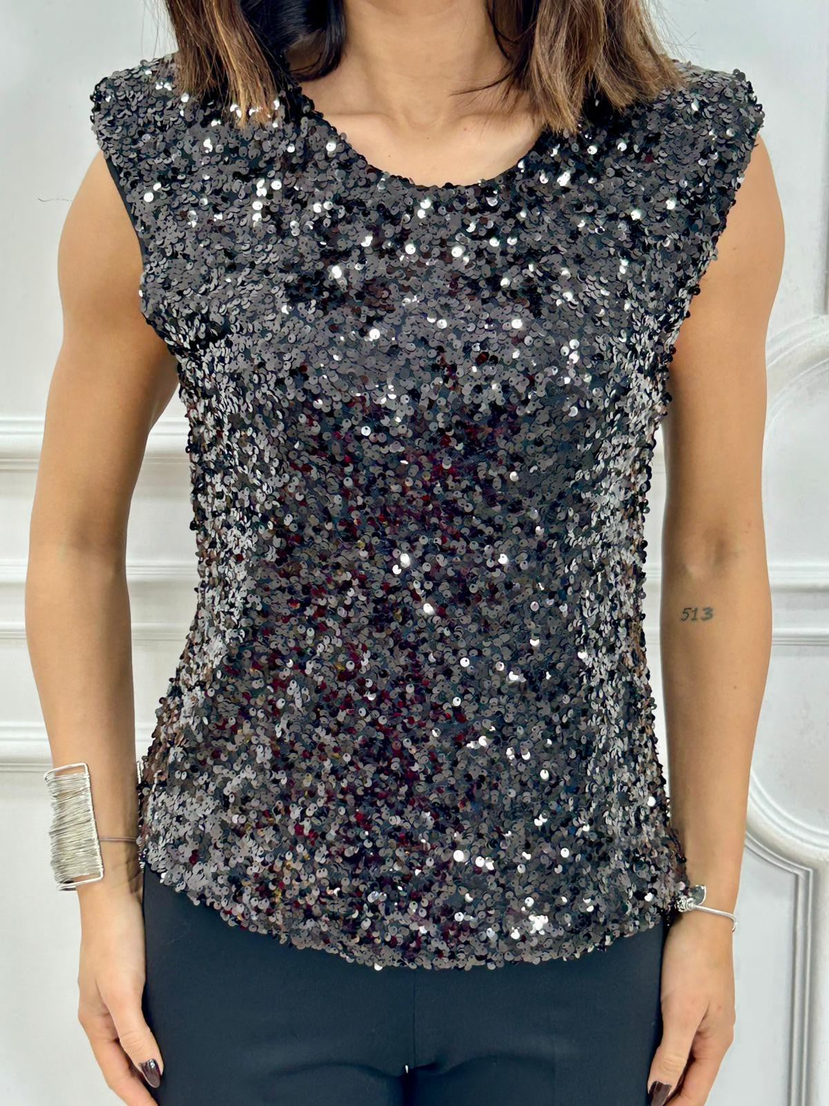 MAGLIA PAILLETTES NEW AI26