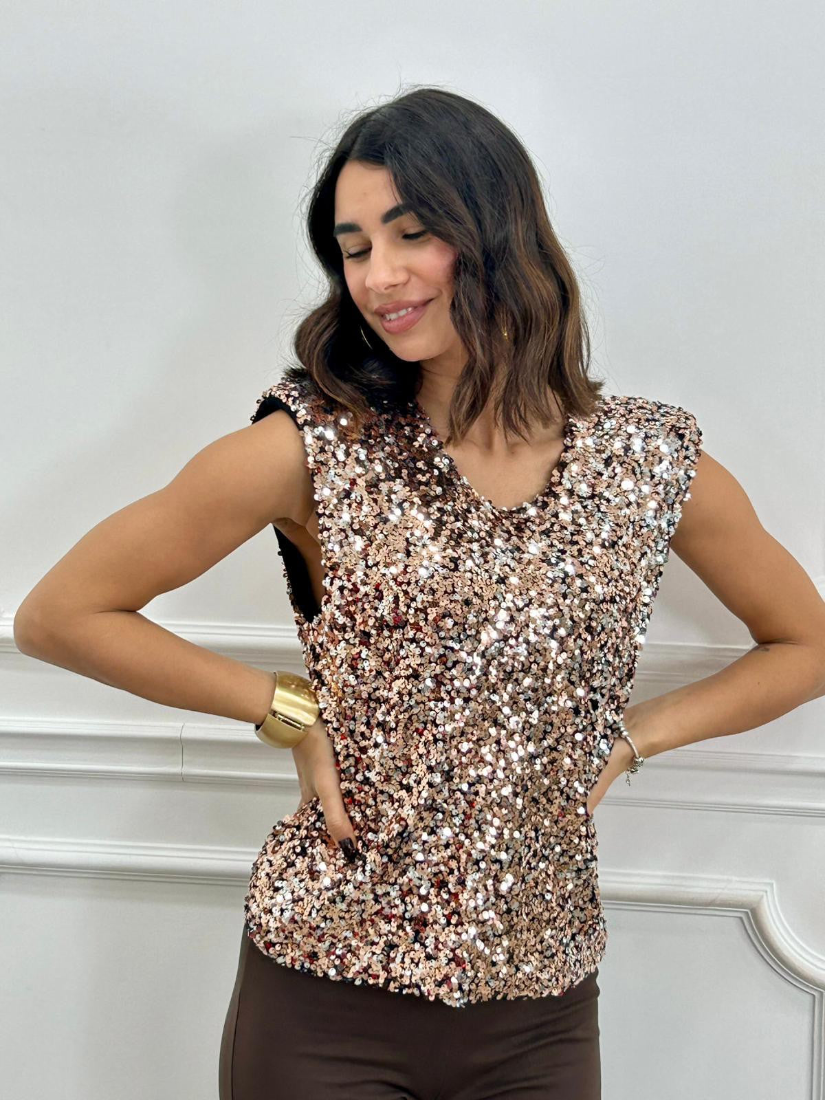 MAGLIA PAILLETTES NEW AI26