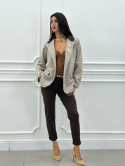 GIACCA PIED DE POUL NEW AI26